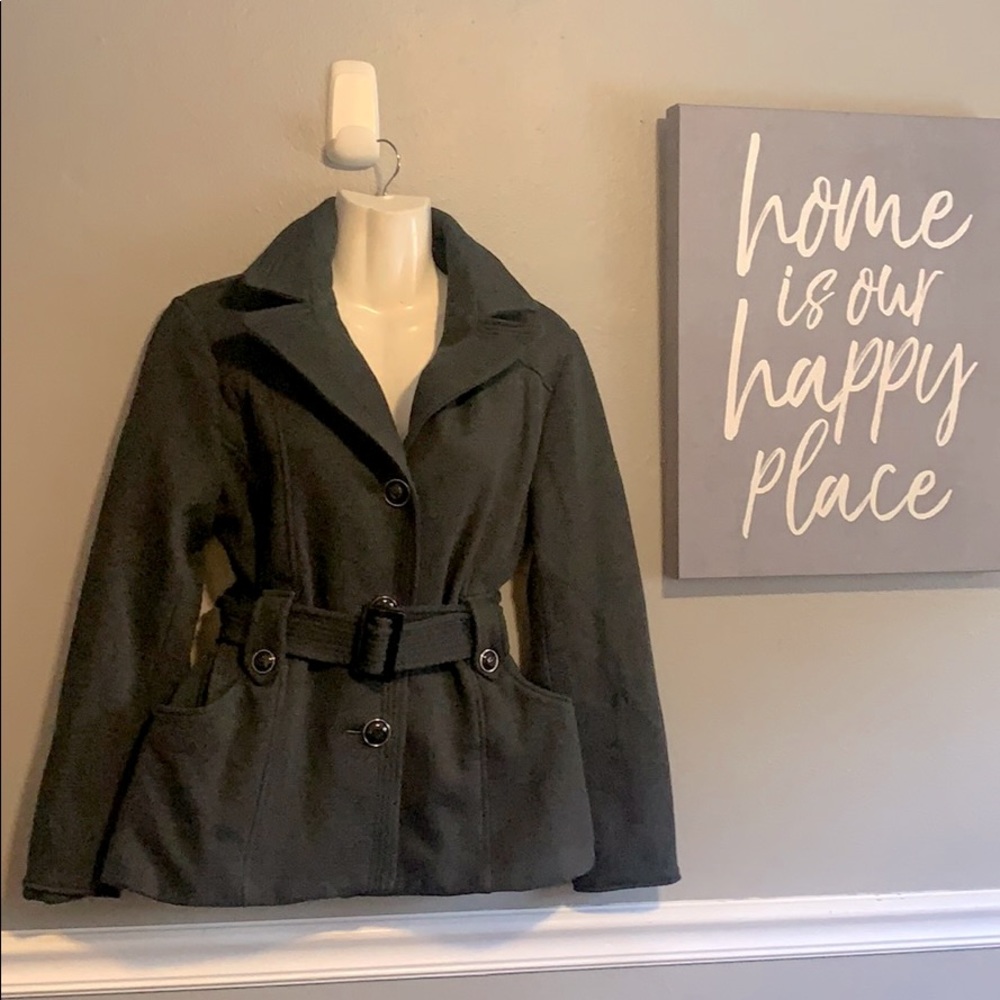 Kenneth Cole Reaction Charcoal Coat